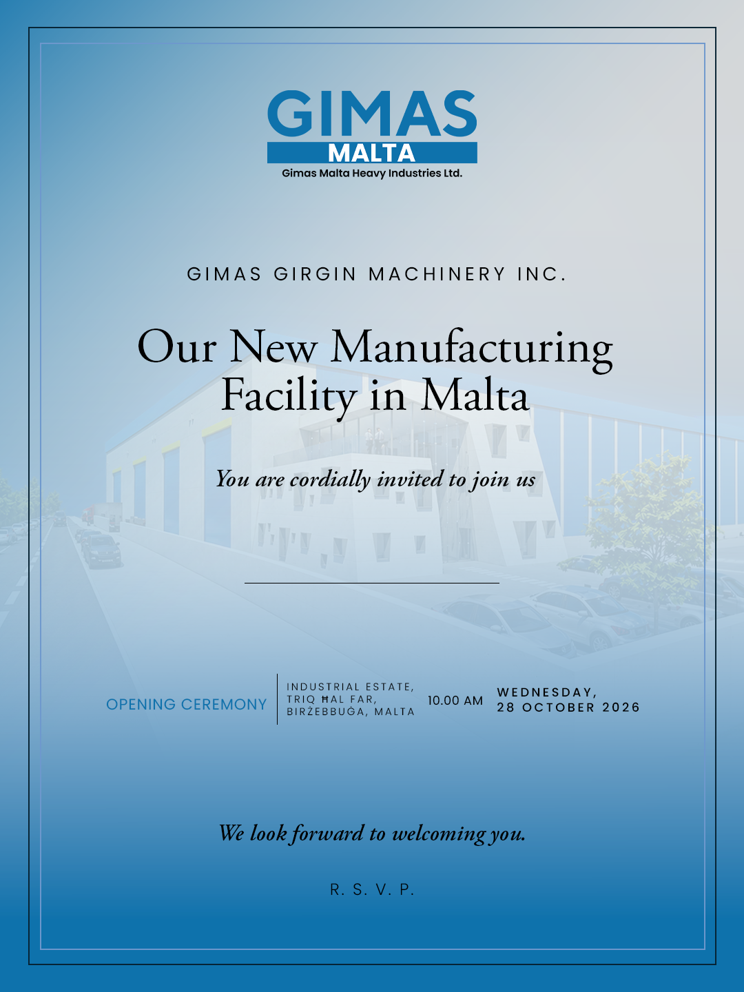 Hal Far Factory Opening